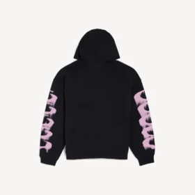 Men’s wet brush medium fit hoodie in black