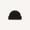Men’s wool beanie in black