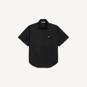 Men’s workwear short sleeve shirt in black