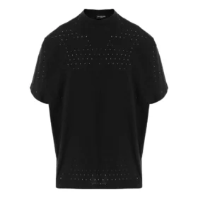 Mesh Crewneck Oversized T-shirt “Black” 694576TMVD41000 Mesh Crewneck Oversized T-shirt “Black” 694576TMVD41000