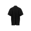 Mesh Crewneck Oversized T-shirt “Black” 694576TMVD41000