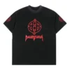 Metal BB Stencil T-shirt “Black Red” 764235TPVI21568