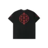 Metal BB Stencil T-shirt “Black Red” 764235TPVI21568