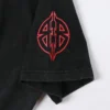 Metal BB Stencil T-shirt “Black Red” 764235TPVI21568