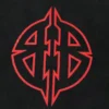 Metal BB Stencil T-shirt “Black Red” 764235TPVI21568