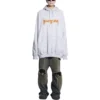 Metallica Hoodie Oversized Fit “Dirty White Orange” 697879TMV890901