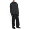 Metallica Long Sleeve Shirt Oversized Fit “Black Orange” 699053TYB181000