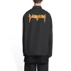 Metallica Long Sleeve Shirt Oversized Fit “Black Orange” 699053TYB181000