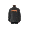 Metallica Oversized Denim Jacket “Washed Black Orange” 694504TBP471055