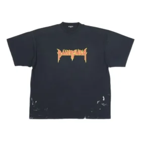 Metallica Short Sleeve T-Shirt Oversized Fit “Black Orange” 694576TMV880105 Metallica Short Sleeve T-Shirt Oversized Fit “Black Orange” 694576TMV880105