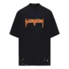 Metallica Short Sleeve T-Shirt Oversized Fit “Black Orange” 694576TMV881055