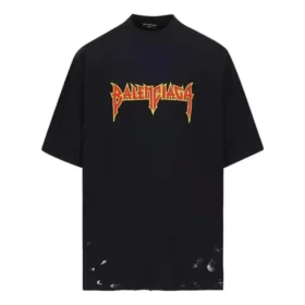 Metallica Short Sleeve T-Shirt Oversized Fit “Black Orange” 694576TMV881055 Metallica Short Sleeve T-Shirt Oversized Fit “Black Orange” 694576TMV881055
