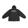 Metallica Windbreaker Hooded Jacket “Black Orange” 698831TMO101000