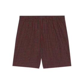 Micro Tartan-Print Boxer Short “Red” 6584004A8B76464