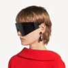 Midnight mask sunglasses in black