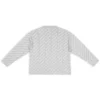 Mini Allover Logo Cardigan “Light Grey White” 699822T32331461