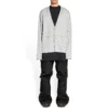 Mini Allover Logo Cardigan “Light Grey White” 699822T32331461