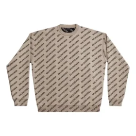 Mini Allover Logo Sweater “Beige” 736247T32339977 Mini Allover Logo Sweater “Beige” 736247T32339977