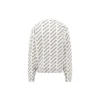 Mini Allover Logo Sweater “White Black” 736247T32339054