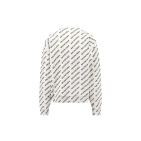 Mini Allover Logo Sweater “White Black” 736247T32339054 Mini Allover Logo Sweater “White Black” 736247T32339054