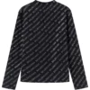 Mini Allover Sweater “Black” 730402TNVQ91073