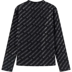 Mini Allover Sweater “Black” 730402TNVQ91073 Mini Allover Sweater “Black” 730402TNVQ91073