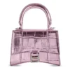 Mini Hourglass Top Handle Bag “Lilac” 664676-1S4NY-5304