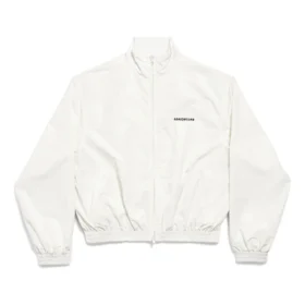 Mirror Balenciaga Regular Tracksuit Jacket “White” 790745TPQ389000