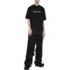 Mirror Balenciaga T-Shirt Medium Fit “Black” 612966TNVR21070