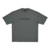 Mirror Balenciaga T-Shirt Medium Fit “Grey” 612966TNVR21242