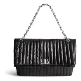 Monaco Large Chain Bag Quilted “Black” 7659332AASE1000