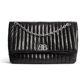 Monaco Large Chain Bag Quilted “Black” 7659332AASE1000