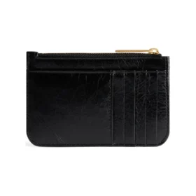 Monaco Long Coin And Card Holder With Flap “Black” 7654202AAXB1000