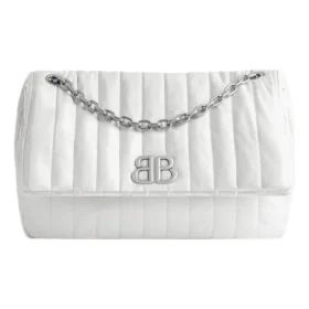 Monaco Medium Chain Bag Quilted “Off White” 7659452AASE9106