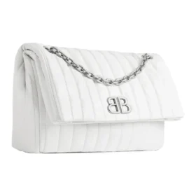 Monaco Medium Chain Bag Quilted “Off White” 7659452AASE9106