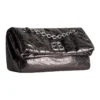 Monaco Small Chain Bag Metallized “Dark Grey” 7659662AASD1314
