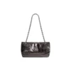Monaco Small Chain Bag Metallized “Dark Grey” 7659662AASD1314
