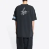 Music Aya Nakamura Merch T-shirt Large Fit “Black” 641655TMV861055
