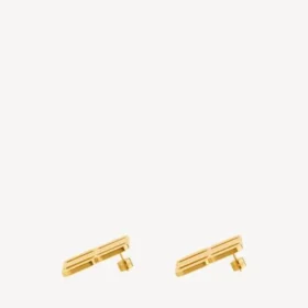 Nano stud earrings in gold Nano stud earrings in gold