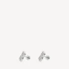 Nano xs stud earrings in silver Nano xs stud earrings in silver