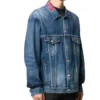 Neck Logo Denim Jacket “Blue” 571324TCW032340