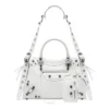 Neo Cagole City Small Handbag “Optic White” 736046210B09104