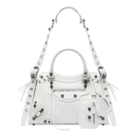 Neo Cagole City Small Handbag “Optic White” 736046210B09104