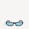 Neo round sunglasses in black