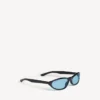 Neo round sunglasses in black
