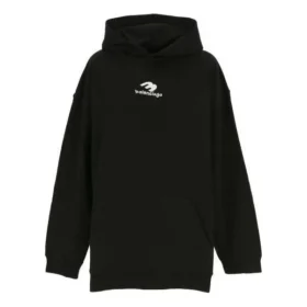 New Logo Popover Hoodie “Black White” 570811TNVH21070 New Logo Popover Hoodie “Black White” 570811TNVH21070