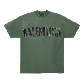New Tape Type T-shirt Medium Fit “Dark Green” 739784TQVQ83004