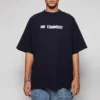 No Comment Cotton T-Shirt “Navy” 684155TLVG33967
