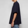 No Comment Cotton T-Shirt “Navy” 684155TLVG33967