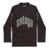 Nologo Long Sleeve T-shirt “Black Grey” 788244TQVK51200